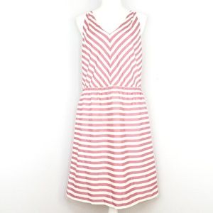 Ann Taylor LOFT Chevron Striped Dress Size Large